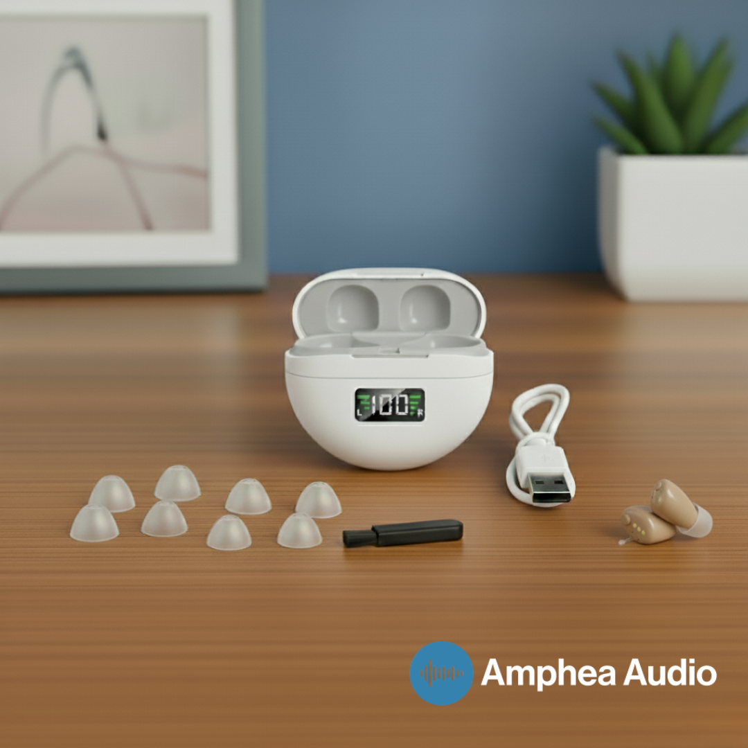 AMPHEA PRO-3™ -The Smallest Wireless Hearing Aid