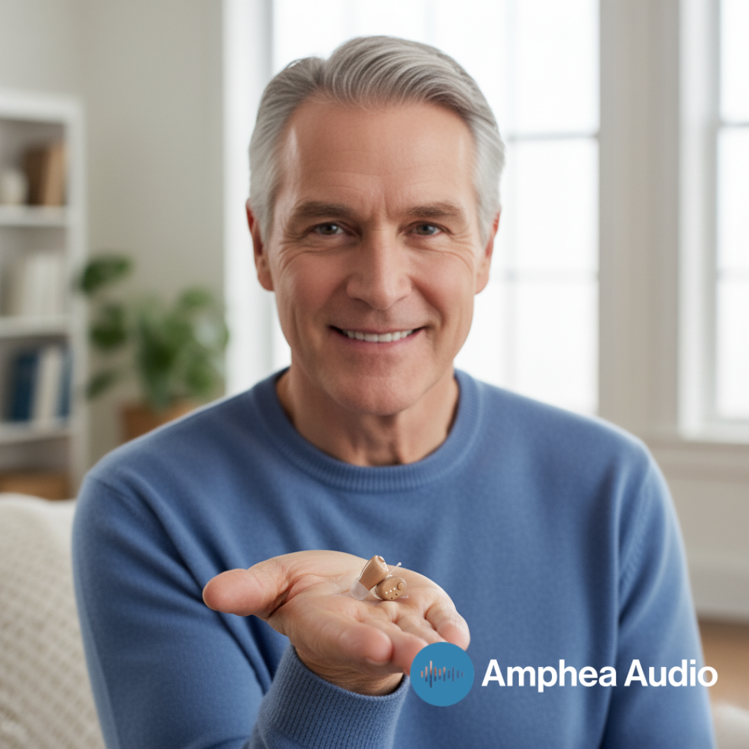 AMPHEA PRO-3™ -The Smallest Wireless Hearing Aid