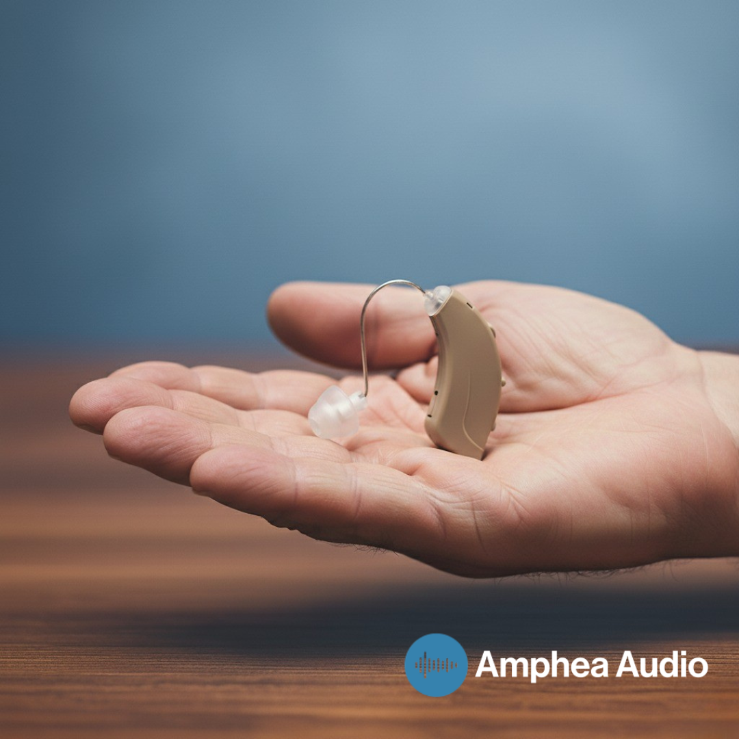 AMPHEA PRO-2™ - The Bluetooth Rechargeable Hearing Aid